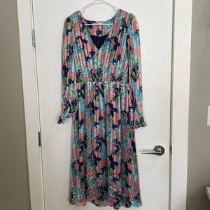 & Other Stories Size 6 Pink Floral Dress
